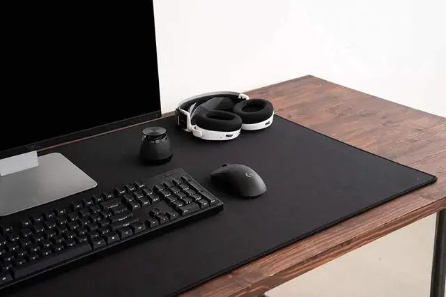 Alt view image 3 of 7 - 3XL Huge Mouse Pads Oversized (48''x24'') - Extra Large Gaming XXXL Mousepad for Full Desk - Super Thick Nonslip Rubber Base and Waterproof Desktop Keyboard Extended Mouse Mat (Black, XXX-Large)