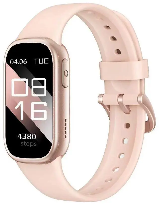 Main image of Fitness Tracker HR, Activity Tracker Watch with Heart Rate Monitor, Waterproof Smart Fitness Band with Step Counter, Pedometer Watch for Kids Women and Men-Pink