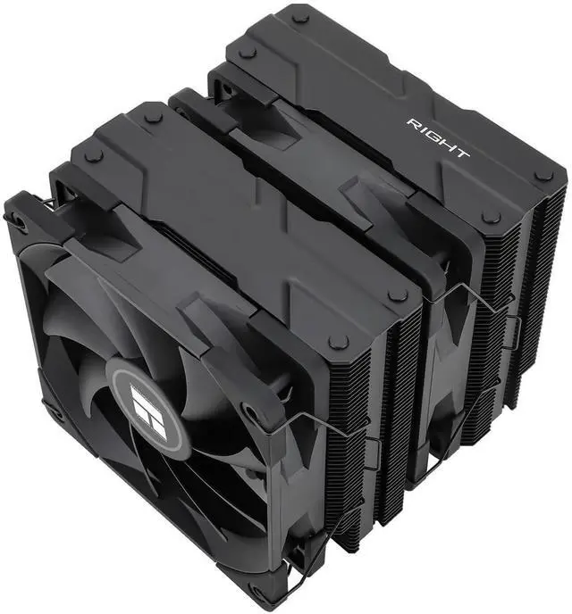 Main image of Peerless Assassin 120 Black CPU Air Cooler, 6 Heat Pipes,TL-C12B PWM Fan, Aluminium Heatsink Cover, AGHP Technology, for AMD AM4/AM5/Intel LGA 1700/115X/1851/1200/2066/2011 PA120 Black