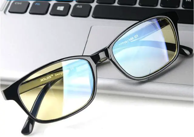 Alt view image 6 of 7 - CORN YJ-1 Computer Reading Glasses Gaming Eyewear UV Protection, Anti Blue Rays, Anti Glare and Scratch Resistant Lens Blue Light Blocking Glasses UV Digital Eyestrain