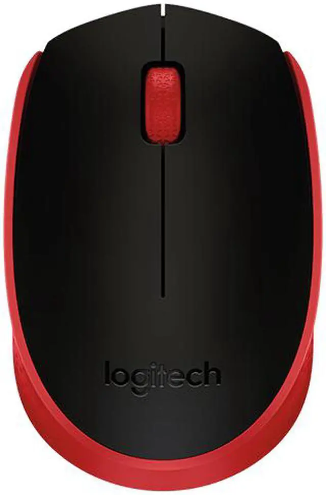Main image of Logitech M171 910-004645 Wireless USB mouse - Red