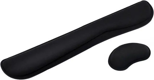 Main image of Corn Electronics Memory Foam Non Slip Keyboard Wrist Rest Pad and Mouse Wrist Rest Support For Gaming,Office, Computer, Laptop, & Mac - Durable & Comfortable & Lightweight For Easy Typing&Pain Relief