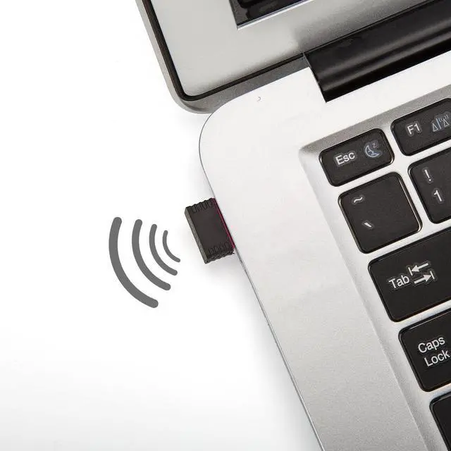 Alt view image 4 of 5 - Corn Electronics NANO 802.11n 2.4G 150Mbps USB WiFi Dongle & Wireless Network Adapter for Laptop / Desktop Computer