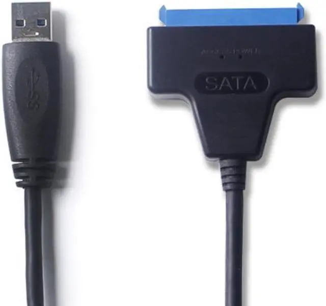 Alt view image 2 of 4 - Corn Electronics USB 3.0 to 2.5" SATA III Hard Drive Adapter Cable w/ UASP - SATA to USB 3.0 Converter for 2.5" SSD/HDD