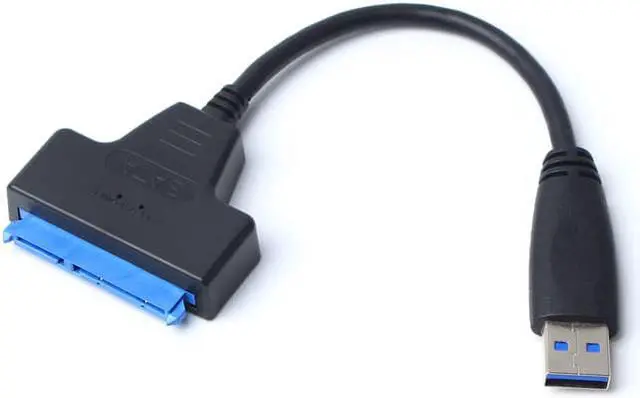 Alt view image 3 of 4 - Corn Electronics USB 3.0 to 2.5" SATA III Hard Drive Adapter Cable w/ UASP - SATA to USB 3.0 Converter for 2.5" SSD/HDD