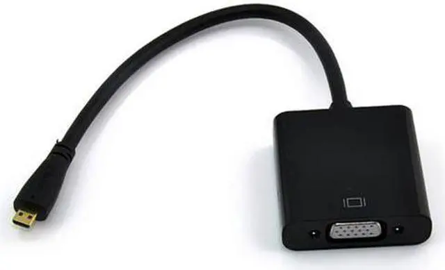 Main image of CORN 10 inch Micro HDMI to VGA Female Video Cable - Support HD 1080P