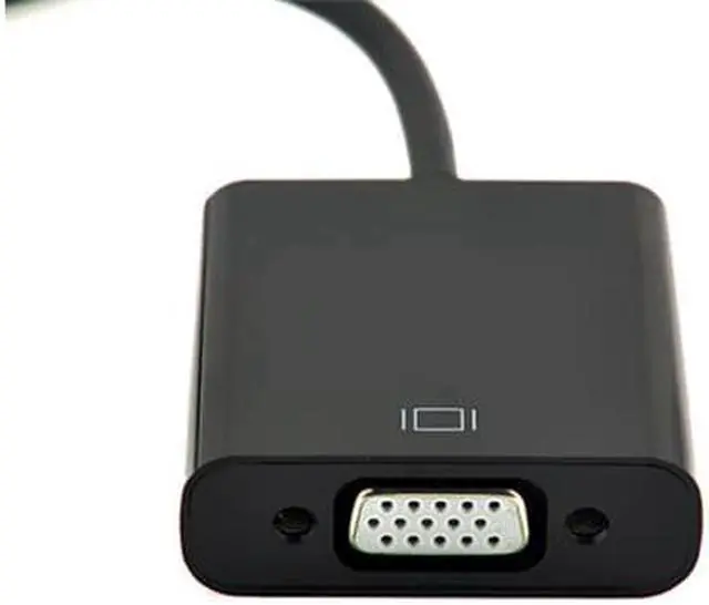 Alt view image 3 of 3 - CORN 10 inch Micro HDMI to VGA Female Video Cable - Support HD 1080P