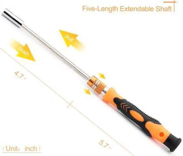 Alt view image 4 of 7 - CORN 58 in 1 with 54 Bit Magnetic Driver Kit, Precision Screwdriver Set Cell Phone, Tablet, PC, MacBook, Electronics Repair Tool Kit