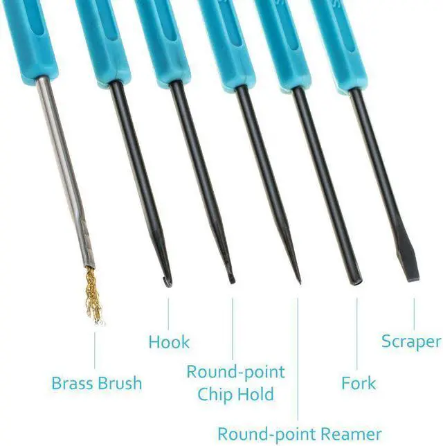 Alt view image 5 of 7 - Corn Electronics 16-in-1 60W 110V Adjustable Temperature Welding Soldering Iron with Desoldering Pump, 5pcs Different Tips, Stand, Anti-static Tweezers, Additional Solder Tube, and Carry Case