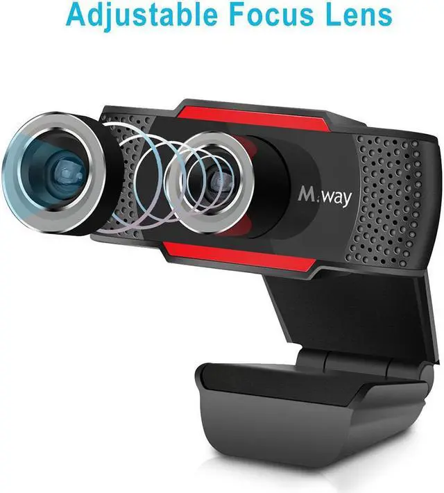 Alt view image 3 of 7 - CORN Eagle Eye HD Pro Webcam, Widescreen Video Calling and Recording, 720p Camera, Desktop or Laptop Webcam