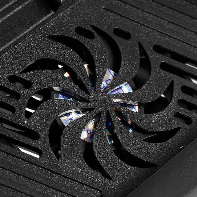 Alt view image 4 of 6 - CORN PS4 Vertical Stand with Cooling Fan - Controller Charging Station with Dual Charger