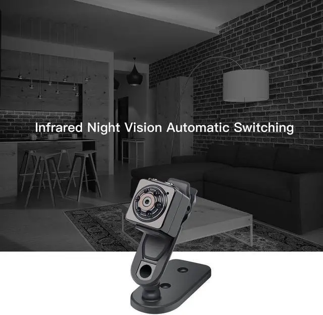 Alt view image 5 of 6 - CORN Mini Spy Hidden Camera - 1080P Portable Spy Video Recorder Camera with Night Vision,Motion Detection,Indoor/Outdoor Use
