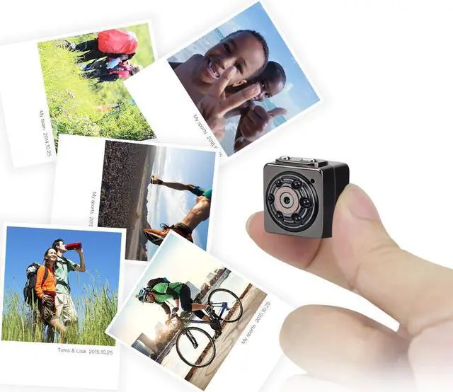 Alt view image 6 of 6 - CORN Mini Spy Hidden Camera - 1080P Portable Spy Video Recorder Camera with Night Vision,Motion Detection,Indoor/Outdoor Use