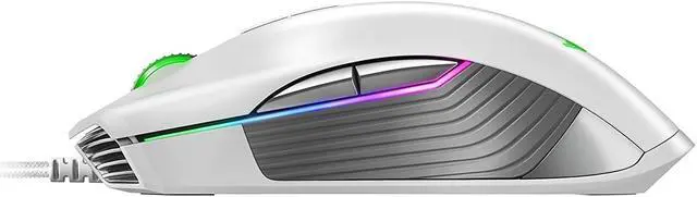 Alt view image 3 of 8 - Razer Lancehead Tournament Mercury Edition - Professional Grade Chroma Ambidextrous Gaming Mouse - 16,000 DPI