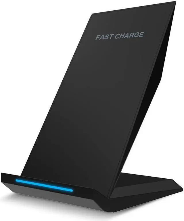 Main image of Corn QI Standard Quick Charge Wireless Charger, 10W Fast Charge Wireless Charging Stand for iPhone X 8 Plus Samsung Galaxy S8 S8+ S7 S7 Edge Note 8 Note 5 S6 Edge Plus (M220)
