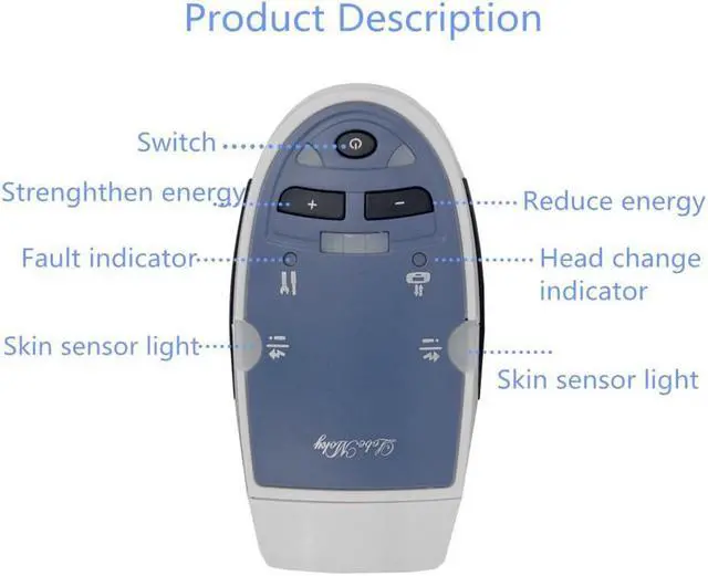Alt view image 3 of 5 - Corn Electronics Portable Laser Epilators Hair Removal Machine for Whole Body