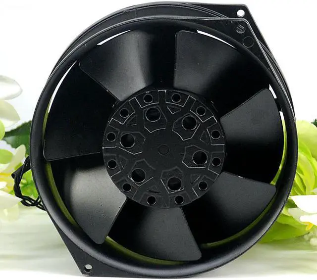 Alt view image 3 of 5 - Royal Fan 17255 UT655D-TP(B56) 200V For Inverter Cooling Fanuc Cooling Fan FANUC ROBOTICS SPINDLE MOTOR COVER