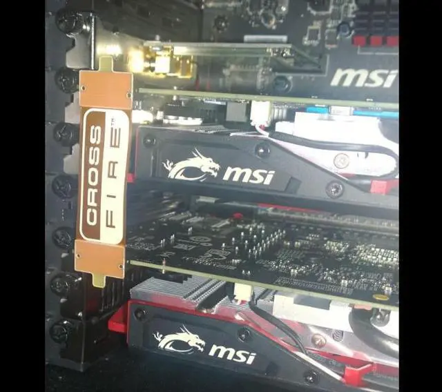 Alt view image 4 of 5 - Crossfire Bridge Connector Adapter Flexible for ATI/AMD Video Graphics Card 7cm
