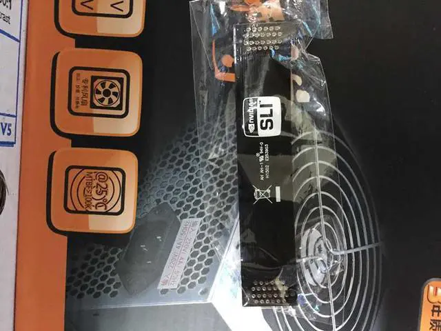 Alt view image 2 of 3 - Nvidia Sli Flexible Cable 100mm Long Compatible with ASUS/MSI/GIGABYTE ETC Nvidia GPU