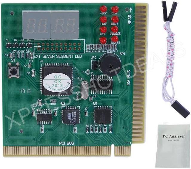 Alt view image 2 of 4 - CORN PCI PC Diagnostic Analyzer 4 Digit Card Motherboard Post Tester