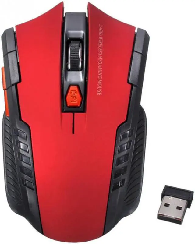 Alt view image 5 of 7 - CORN 2.4Ghz Mini Portable Wireless Mouse USB Optical 2000DPI Adjustable Professional Game Gaming Mouse Mice For PC Laptop