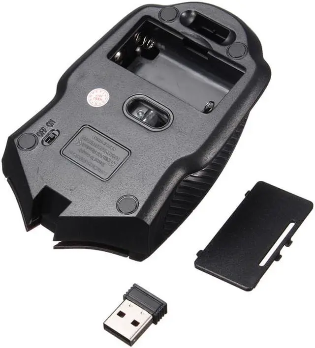 Alt view image 7 of 7 - CORN 2.4Ghz Mini Portable Wireless Mouse USB Optical 2000DPI Adjustable Professional Game Gaming Mouse Mice For PC Laptop