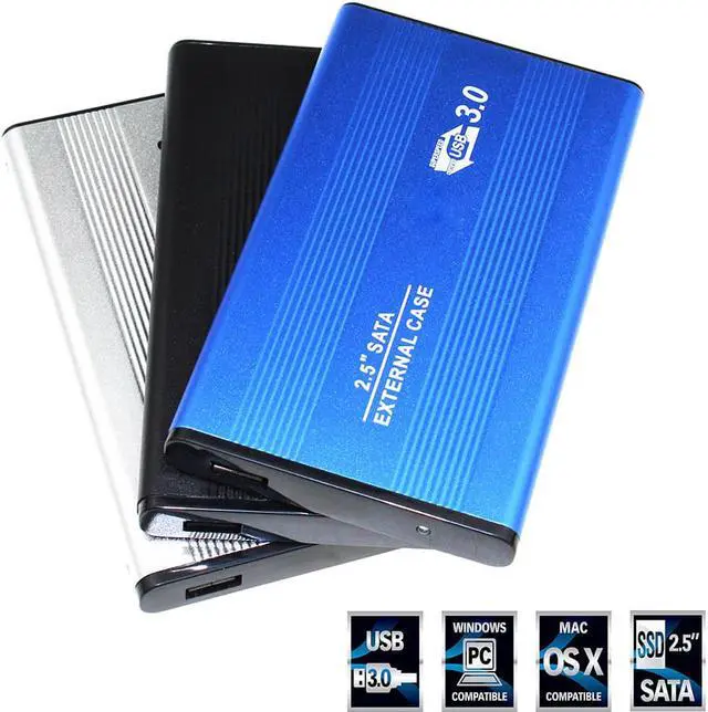Alt view image 7 of 7 - CORN 2.5 Inch Notebook SATA HDD Case To Sata USB 3.0 SSD HD Hard Drive Disk External Storage Enclosure Box With USB 3.0 Cable