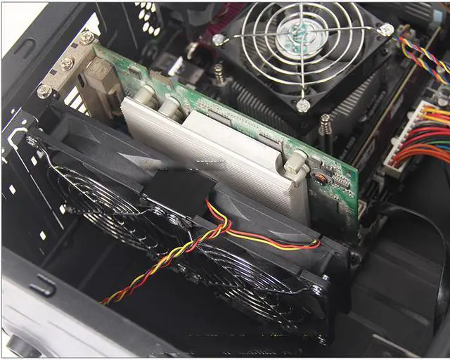 Alt view image 5 of 5 - AVC VGA Cooling Mate Dual/Triple 90mm Fans PCI Slot Set Universal Compatibility