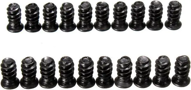 Alt view image 4 of 4 - 20Pcs Computer PC Case Cooling Fan Mount Screws Black For Fans 60mm 80mm 120mm
