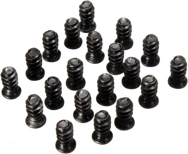 Main image of 20Pcs Computer PC Case Cooling Fan Mount Screws Black For Fans 60mm 80mm 120mm
