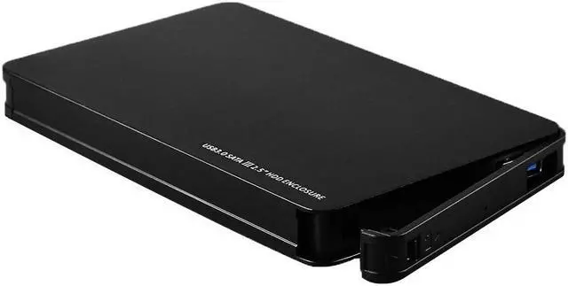 Alt view image 6 of 7 - CORN Hard Drive Enclosure Aluminum Case USB 3.0 to 2.5 inch External Docking Station Disk Cover SATA I/II/III/HDD and SSD [Support UASP and 4TB Drives](Black)