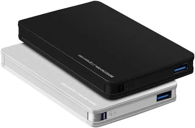 Alt view image 7 of 7 - CORN Hard Drive Enclosure Aluminum Case USB 3.0 to 2.5 inch External Docking Station Disk Cover SATA I/II/III/HDD and SSD [Support UASP and 4TB Drives](Black)