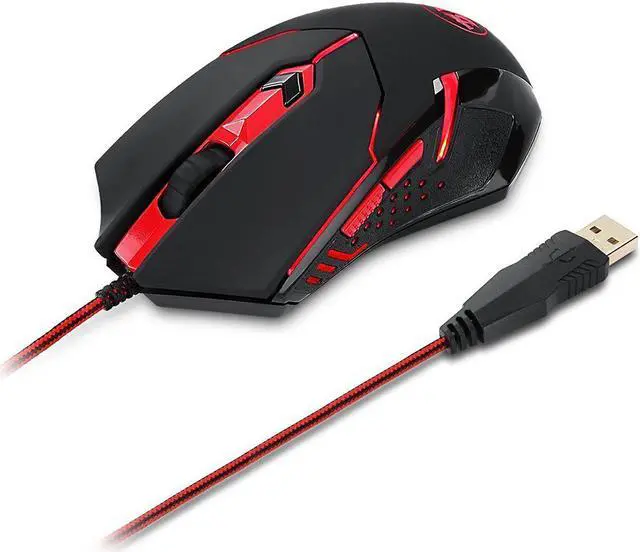 Alt view image 4 of 7 - Mechanical Gaming Keyboard and Mouse, Mouse Pad,PC Gaming Headset with Microphone Combo, Redragon K552-BB Gaming Mouse LED Backlit 87 key Mechanical Gaming Keyboard Blue Switches Gaming Mouse Pad