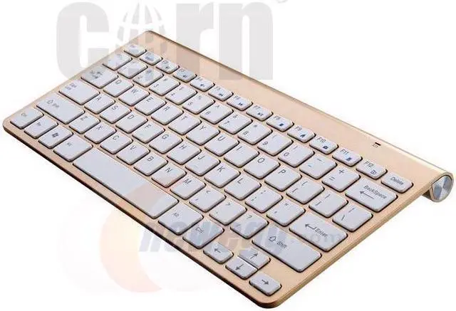 Alt view image 2 of 4 - CORN Black Mini Keyboard & Mouse With RF 2.4GHZ Wireless Connection by a USB Nano Receiver, and Super Thin Design
