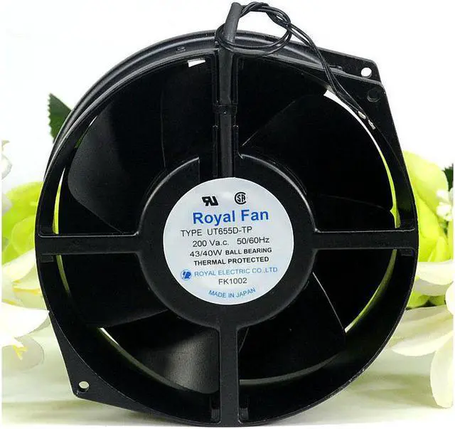 Main image of Royal Fan 17255 UT655D-TP(B56) 200V For Inverter Cooling Fanuc Cooling Fan FANUC ROBOTICS SPINDLE MOTOR COVER