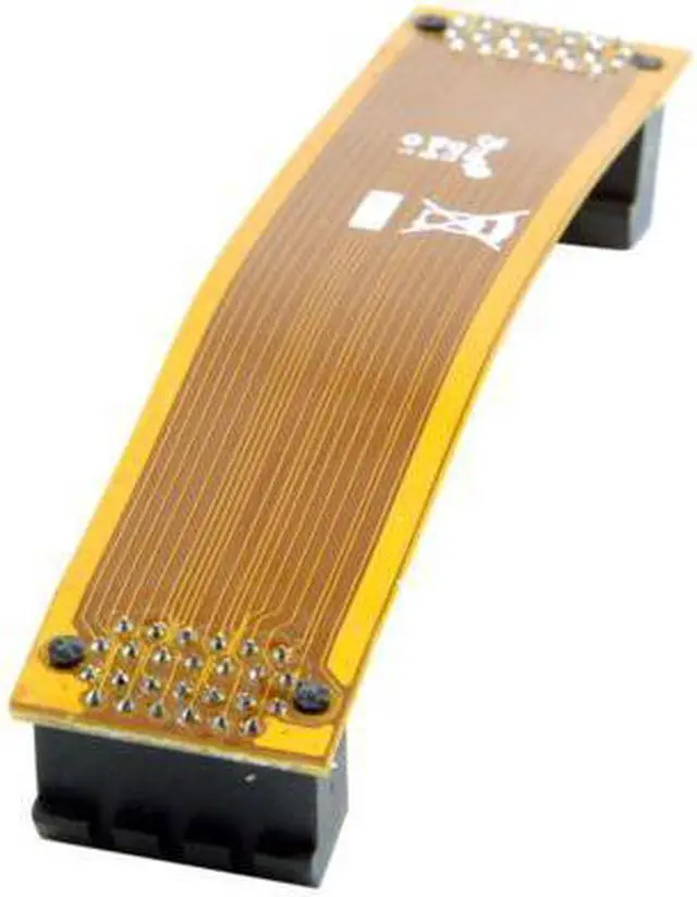 Alt view image 4 of 6 - Nvidia SLI Crossfire Interconnect Bridge Flex  PCI-E  Female to Female Cable
