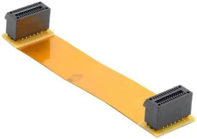 Alt view image 5 of 6 - Nvidia SLI Crossfire Interconnect Bridge Flex  PCI-E  Female to Female Cable