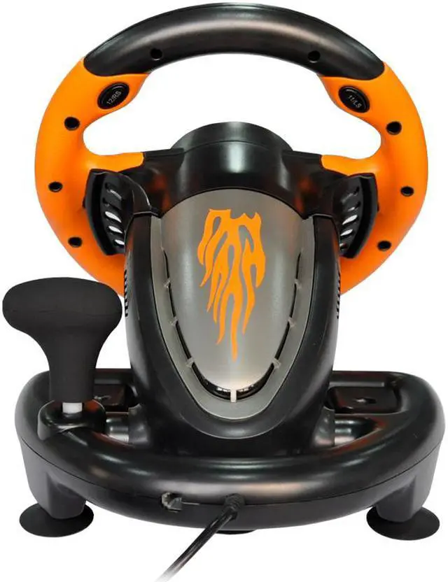 Alt view image 2 of 6 - CORN Racing Wheel Apex for PC Game Joystick Simulator Professional for Windows/PS3/PS4/Xbox One Gaming Controller - Orange/Yellow