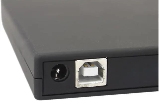 Alt view image 2 of 4 - CORN USB 2.0 LightScribe DVD-ROM CD-RW DVD-RW Burner External Drive for PC Laptop High Speed