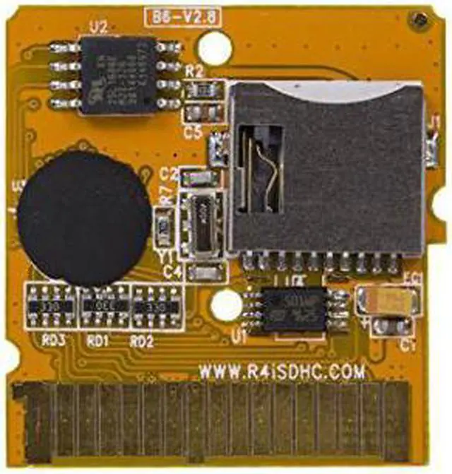 Alt view image 5 of 5 - New R4I  SDHC Dual Core Gold Pro Flash Card Adapter for DS DSI 2DS 3DS New3DS & All DS Consoles