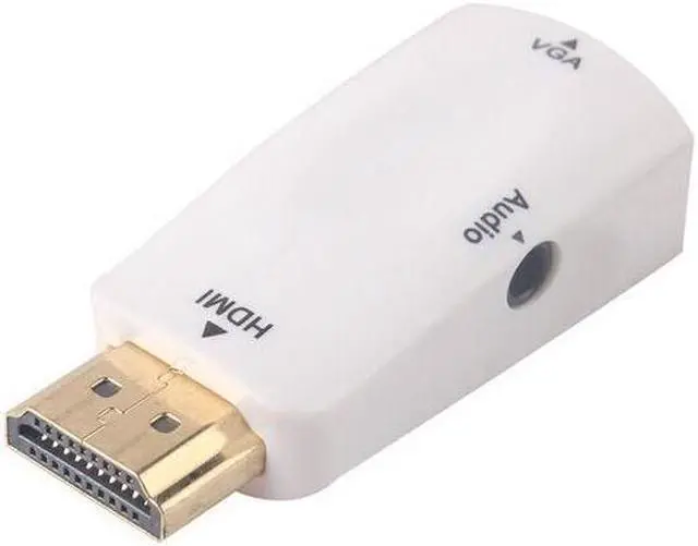 Alt view image 4 of 4 - HDMI to VGA with Audio Cable HDMI to VGA Adapter Male To Female 1080p HDMI to VGA Converter For PC/TV/Xbox 360 PS3