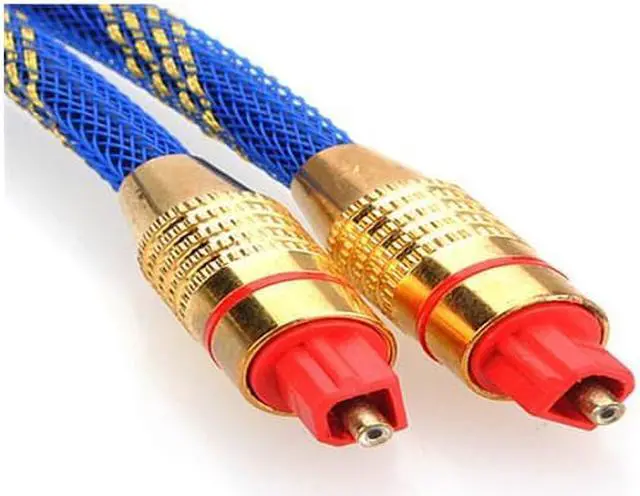 Alt view image 3 of 3 - Premium 2M Toslink Digital Optical Fiber Audio Cable 6.5FT OD 5.0