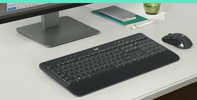 Alt view image 5 of 7 - Logitech MK545 Advanced Wireless Keyboard and Mouse Combo-Black