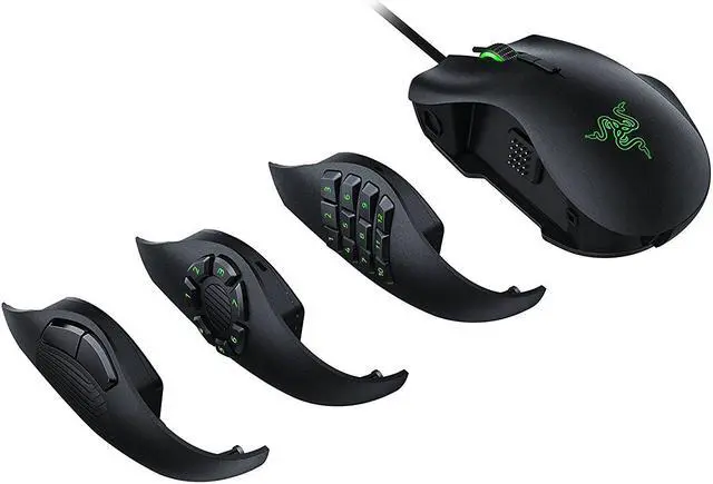 Main image of OEM Razer Naga Trinity - Chroma Gaming Mouse Interchangeable Side Plates - Up to 19 Programmable buttons (No retail box)