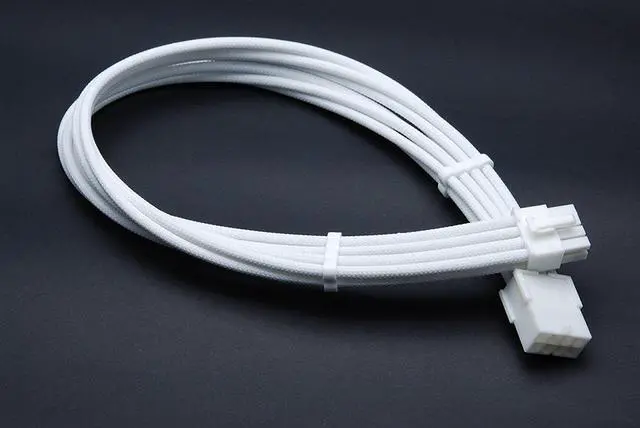 Alt view image 4 of 5 - 24 Pieces Set = 24-pin x 4, 8-pin x 12, 6-pin x 8 Cable Comb for 3 mm Cable Gesleeved Up To 3.4 mm/0.13inch) White