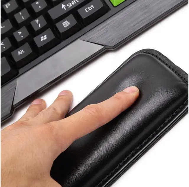 Alt view image 3 of 7 - Corn Electronics Keyboard Wrist Rest Pad Ergonomic Laptop Computer Keyboard Wrist Rest Pad Support Cushion for PC Gaming(14.5 inch x 3.2 inch)