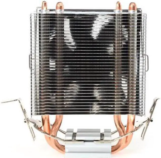 Alt view image 3 of 5 - 2 Direct Touch Heatpipes CPU Cooler with 80mm Fan for Intel & AMD for ID-COOLING SE-802