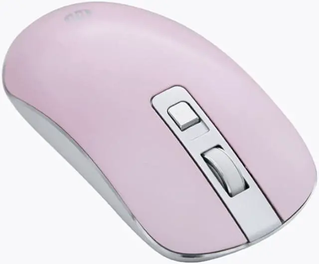Alt view image 6 of 7 - HP S4000 Ergonomic Design, Cute Exterior 2.4Ghz 10m  Wireless  Silent Clicking Mouse  For Office And Game, Gift for Her - Pink
