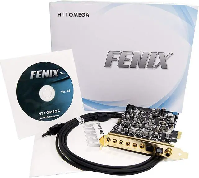 Main image of HT OMEGA FENIX PCI-Express Sound Card