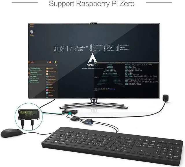 Alt view image 7 of 7 - CORN Micro USB HUB Adaptor with Power, 3-Port Charging OTG Host Cable Cord Adapter for Fire TV Stick, Raspberry Pi 2 3 Pi Zero Android Smart Phone Tablet Samsung Galaxy HTC Sony Google LG/Linux